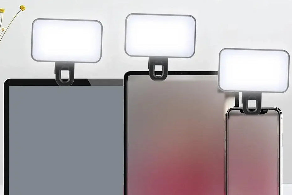 Portable Mini Selfie Fill Light Rechargeable 3 Modes Adjustable