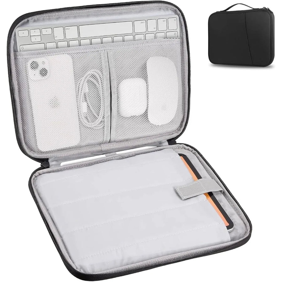 Housse de Rangement Stylée & Multi-Compartiments – Tablettes 10-13’’
